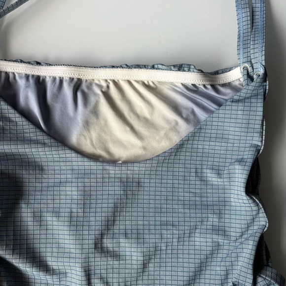 RVCA• BEAU GRID LACE-UP ONE PIECE SWIMSUIT - Picture 6 of 14